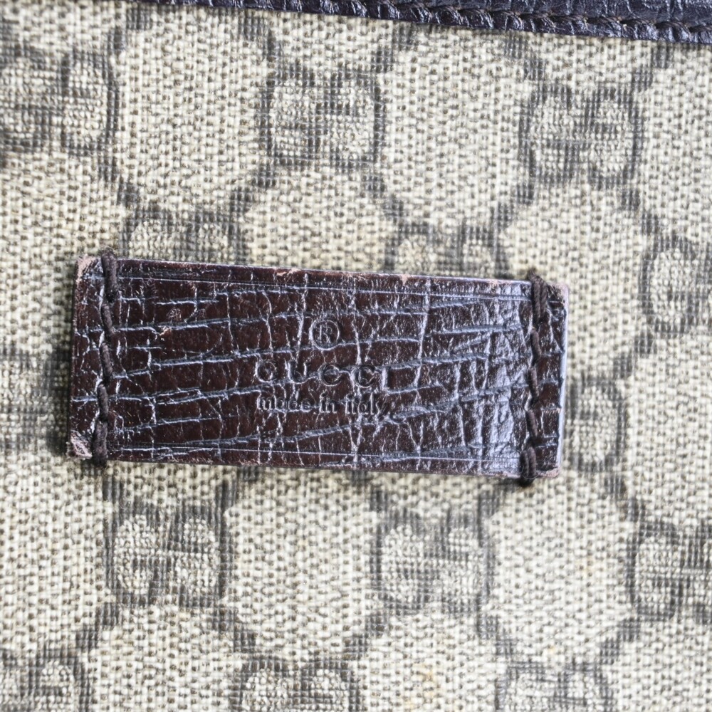 Auth Gucci Gg Supreme Tote Bag Pvc #196260G28B - Picture 8 of 15